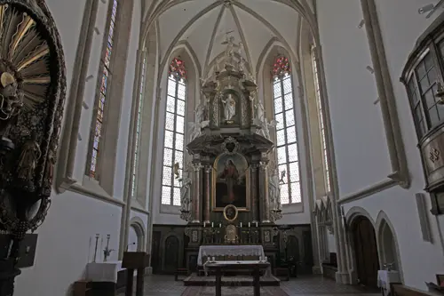 Marchfeld, Marchegg, Pfarrkirche hl. Margareta, Hochaltar