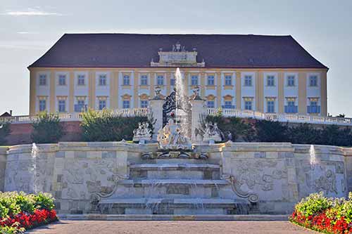 Schloss Hof, Terrasse 6, große Kaskade