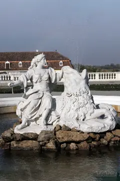 Schloss Hof, Terrasse 3, Najadenbrunnen, Detail