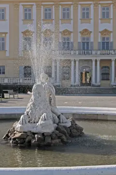 Schloss Hof, Terrasse 3, Najadenbrunnen, Detail