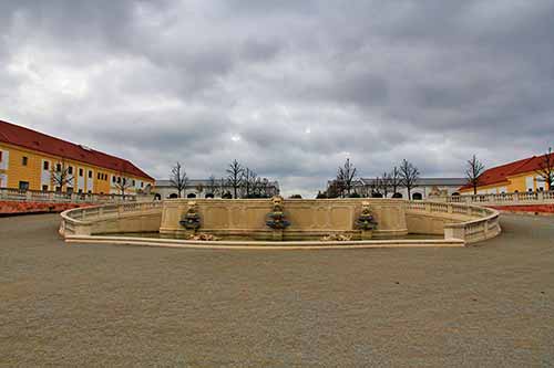 Schloss Hof, Terrasse 1, Neptunbrunnen