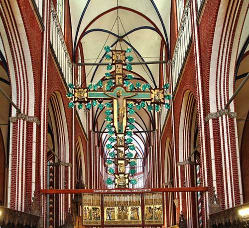 Bad Doberan, Münster, Lettner-Kreuzaltar