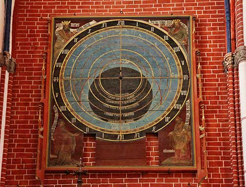 Bad Doberan, Münster, Astronomische Uhr