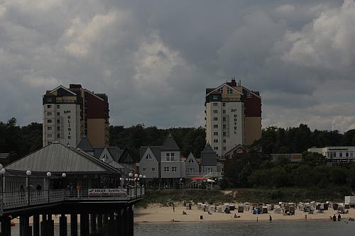 Usedom, Seebad Heringsdorf, Reha-Klinik und Kur-Hotel