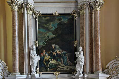 Ribnitz-Damgarten, Stadtkirche St. Marien Barockaltar