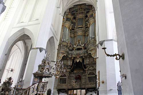 Rostock, Marienkirche, Orgel