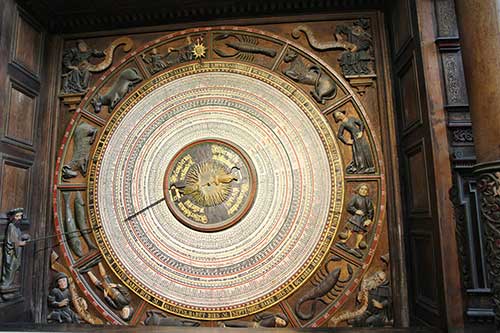 Rostock, Marienkirche,  Astronomische Uhr