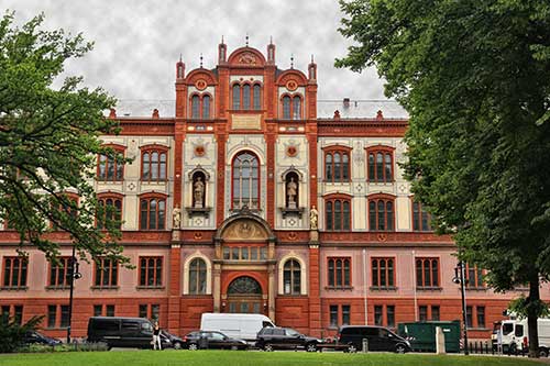 Rostock, Universität Hauptgebäude