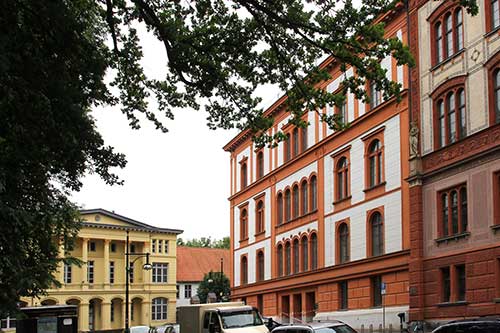 Rostock, Universität Hauptgebäude Neues Museum