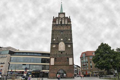 Rostock, Kröpeliner Tor, Hafenseite