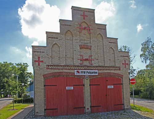 Rügen Kap Arkona Putgarten Feuerwehrhaus