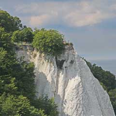 Rügen, Kreidefelsen