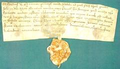 Urkunde der Stadtrechtsverleihung von 1234