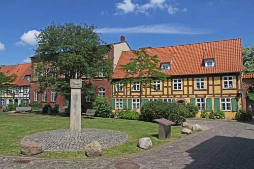 Stralsund Johanniskloster Judenstele