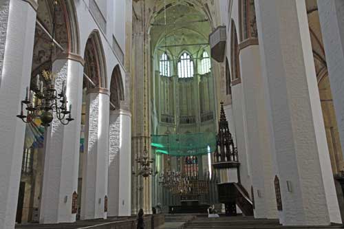 Stralsund Marienkirche Mittelschiff