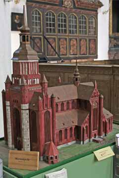 Stralsund Marienkirche Modell