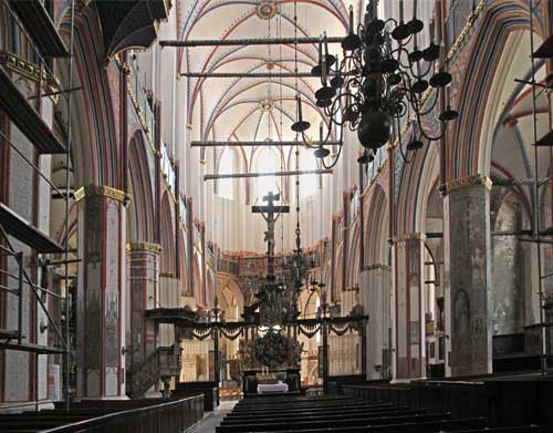 Stralsund Nikolaikirche Innenraum