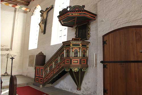 Wismar Heiligen-Geist-Kirche Renaissance-Kanzel