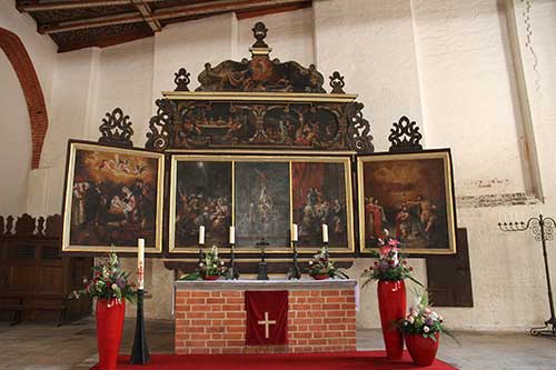 Wismar Heiligen-Geist-Kirche Hauptaltar