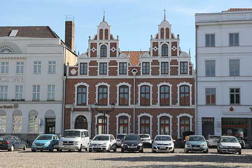 Wismar, Marktplatz, Kommandantenhaus