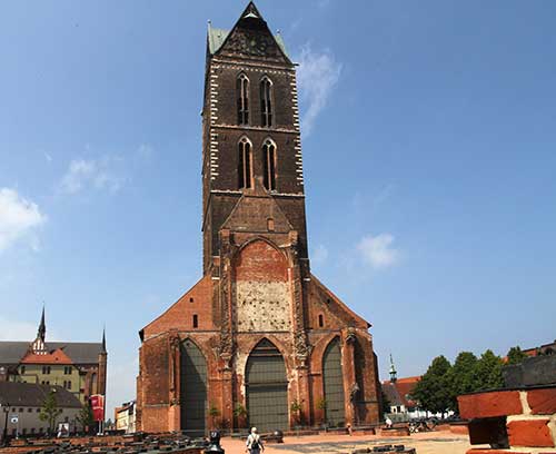 Wismar, Gotisches Viertel, Marienkirche