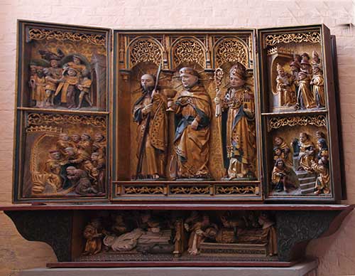 Wismar, Kirche St. Nikolai, Thomasaltar