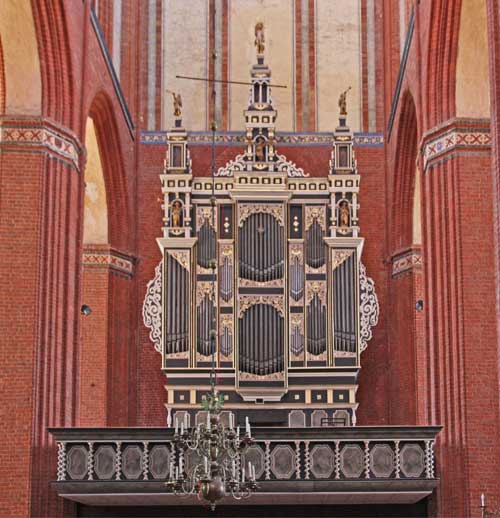 Wismar, Kirche St. Nikolai Mende-Orgel