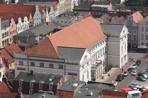 Wismar, Marktplaz, Rathaus