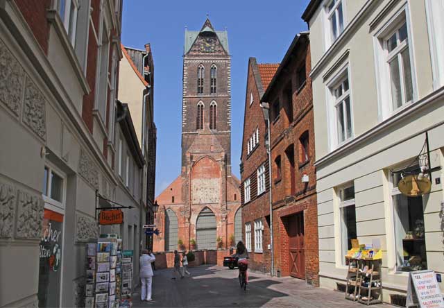 Wismar Gotisches Viertel St. Marien