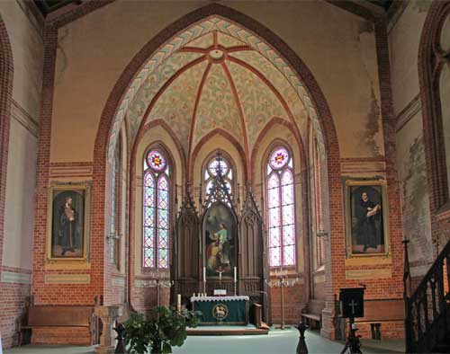 Wustrow Kirche Hochaltar