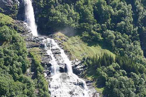 Geirangerfjord, Wasserfall Brautschleier
