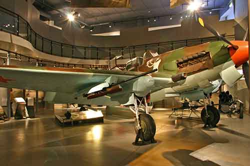 Kirkenes, Grenzlandmuseum, russischer Jagdbomber