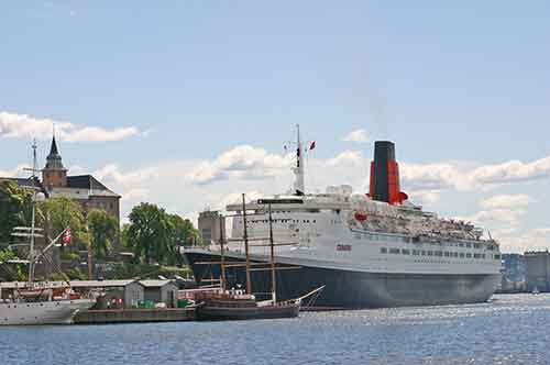 Oslo, Festung Akershus, Kreuzfahrtterminal