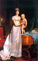 Porträt der Marie Luise und des Königs von Rom