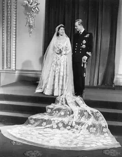 Elizabeth II., Prinz Philip, Hochzeitsfoto