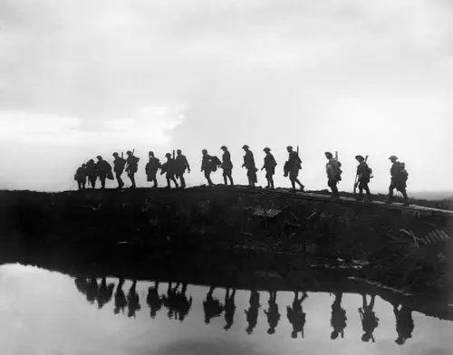 Frank Hurley, 1. australische Infantriedivision in Flandern