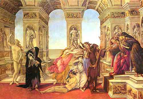 Sandro Botticelli, Die Verleumdung des Apelles