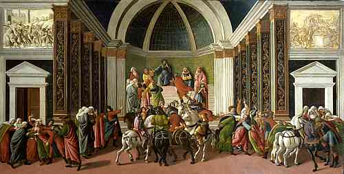 Sandro Botticelli, Geschichte der Virginia