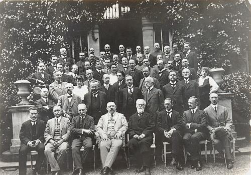 Österreichische Delegation in St. Germain, 1919