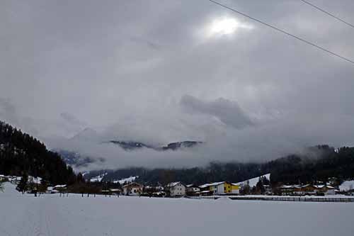 Altenmarkt im Schnee