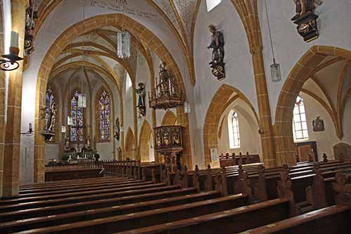 Altenmarkt, Pfarrkirche innen, Hochaltar