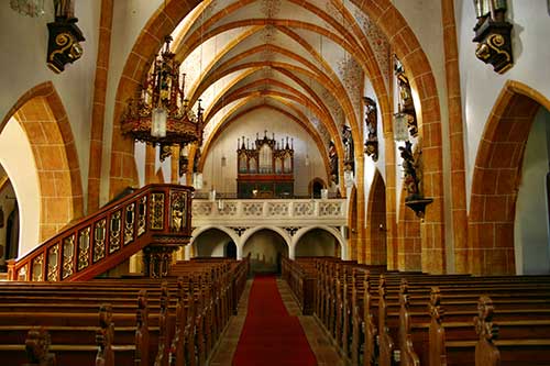 Altenmarkt, Pfarrkirche innen, Jubiläums-Orgel