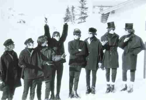 Beatles in Obertauern mit ihren Doubles