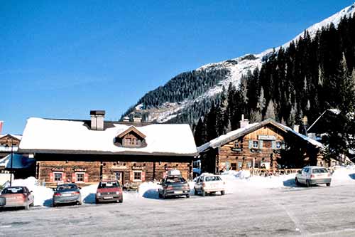 Zauchensee, Garnhofhütte und Felserhütte