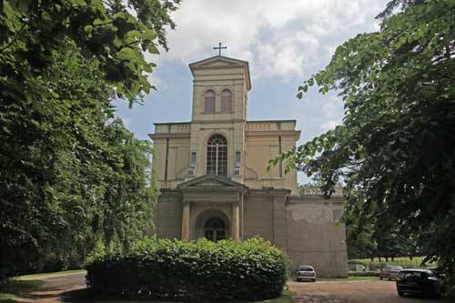 Rügen Putbus Schlosspark Schlosskirche