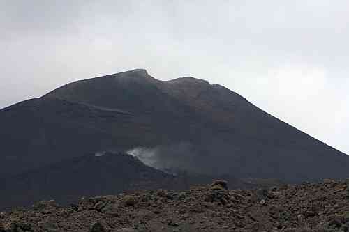 Ätna, Bergstation der Seilbahn Funivia dell’ Etna