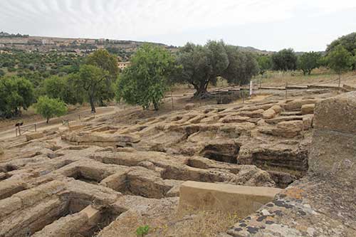 Agrigento, Frühchristliche Nekropole