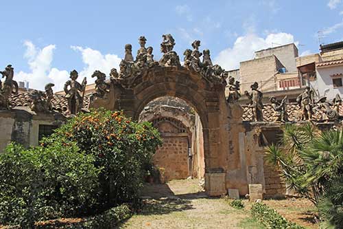 Bagheria, Villa Palagonia, Steinskulpturen