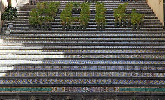 Caltagirone, Scalinata di Santa Maria del Monte