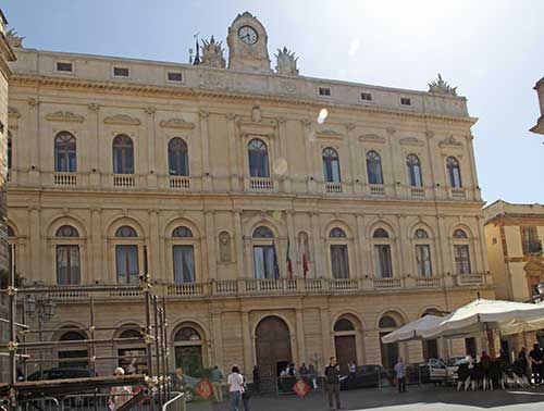 Caltagirone, Rathaus